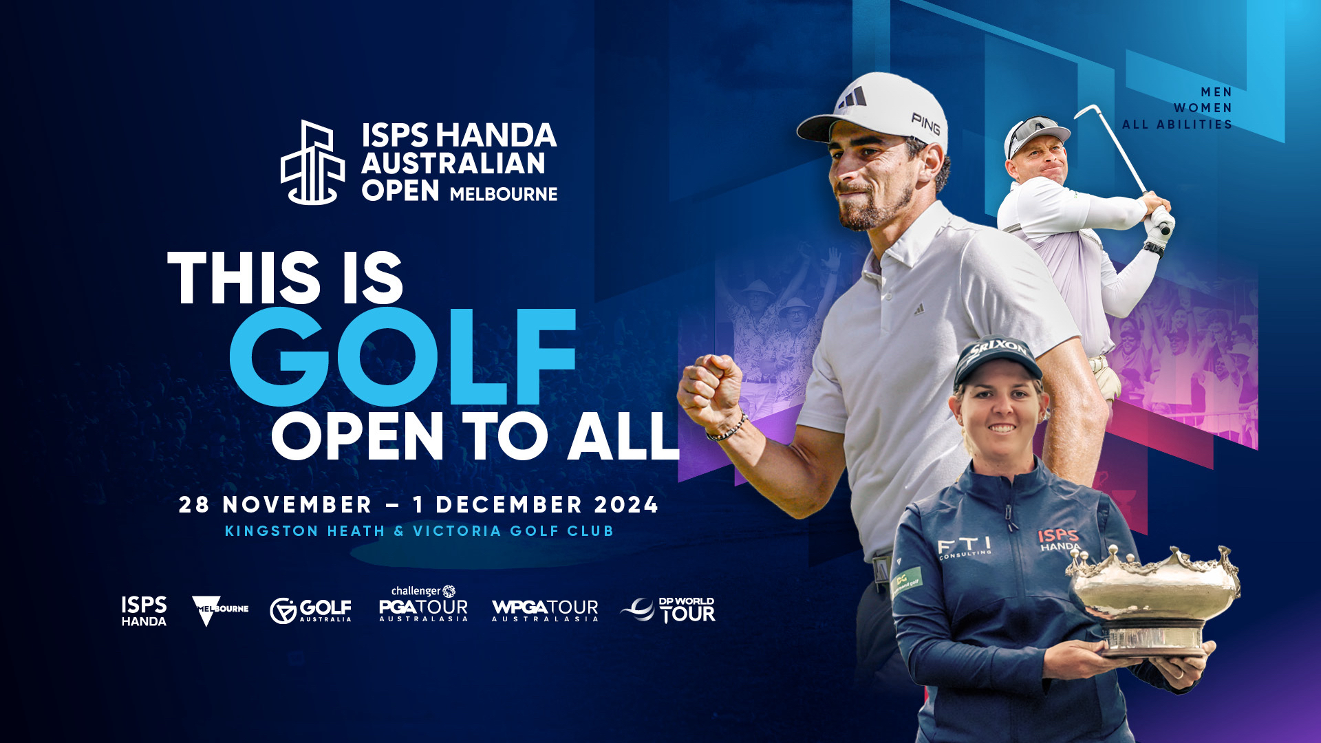 ISPS HANDA Australian Open returns to the Melbourne Sandbelt