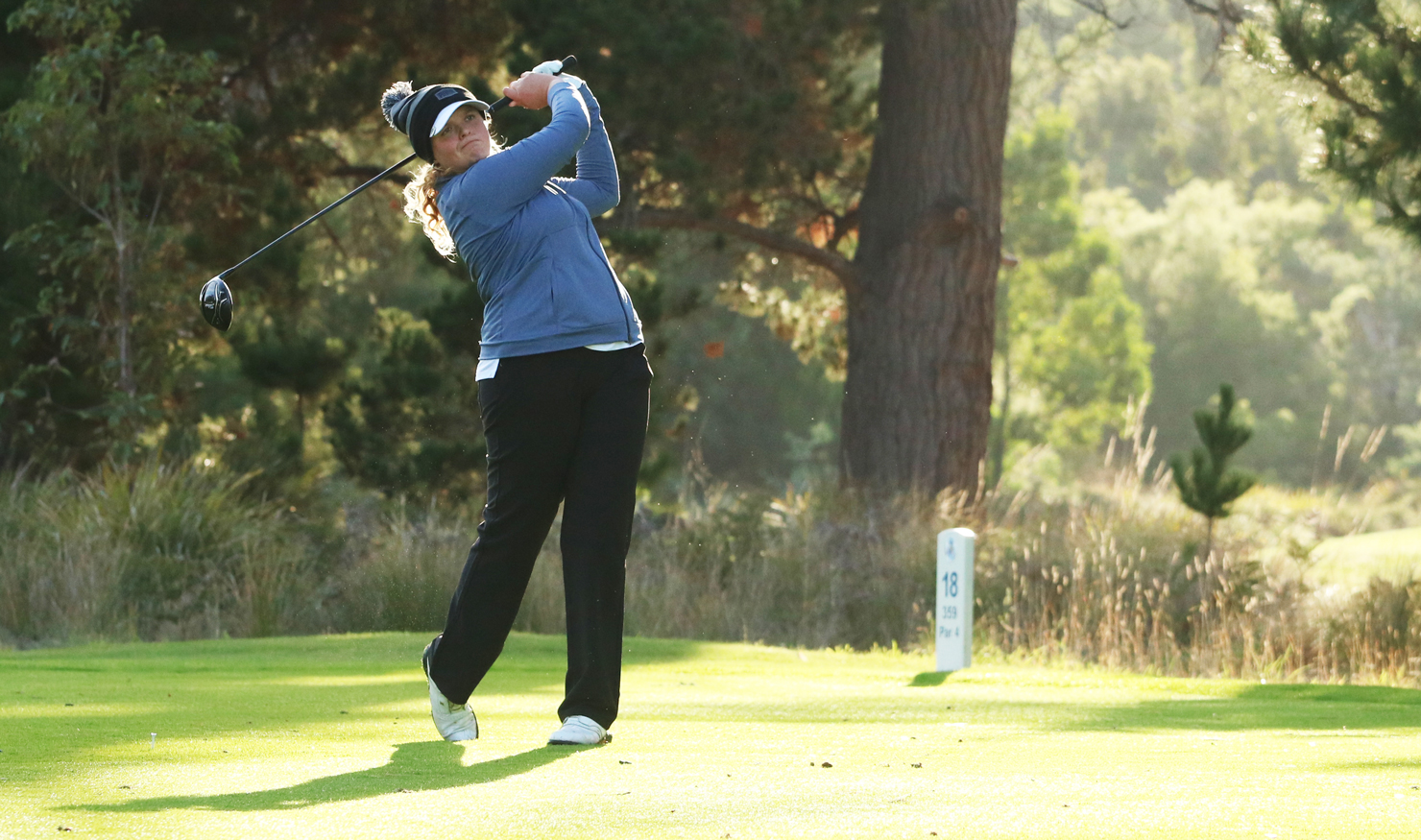 Kirsten Rudgeley has taken her game to a new level in the past year.