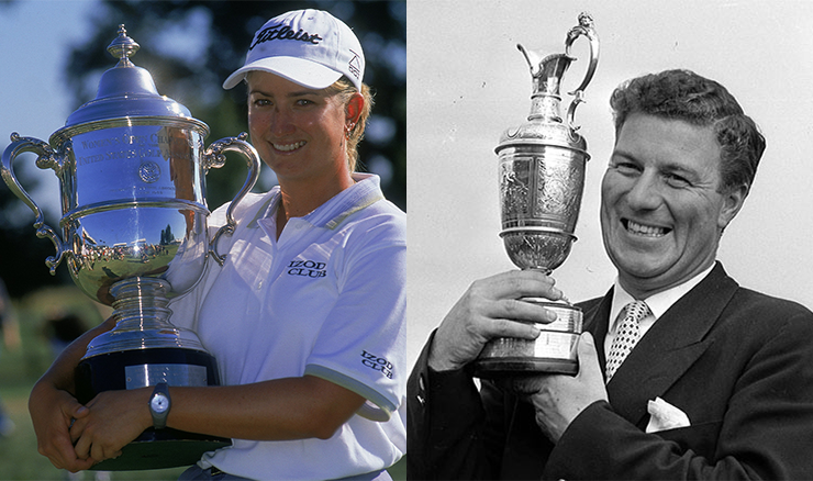 Seven-time major champion Karrie Webb and five-time The Open champion Peter Thomson played a significant role in Australia's ranking.