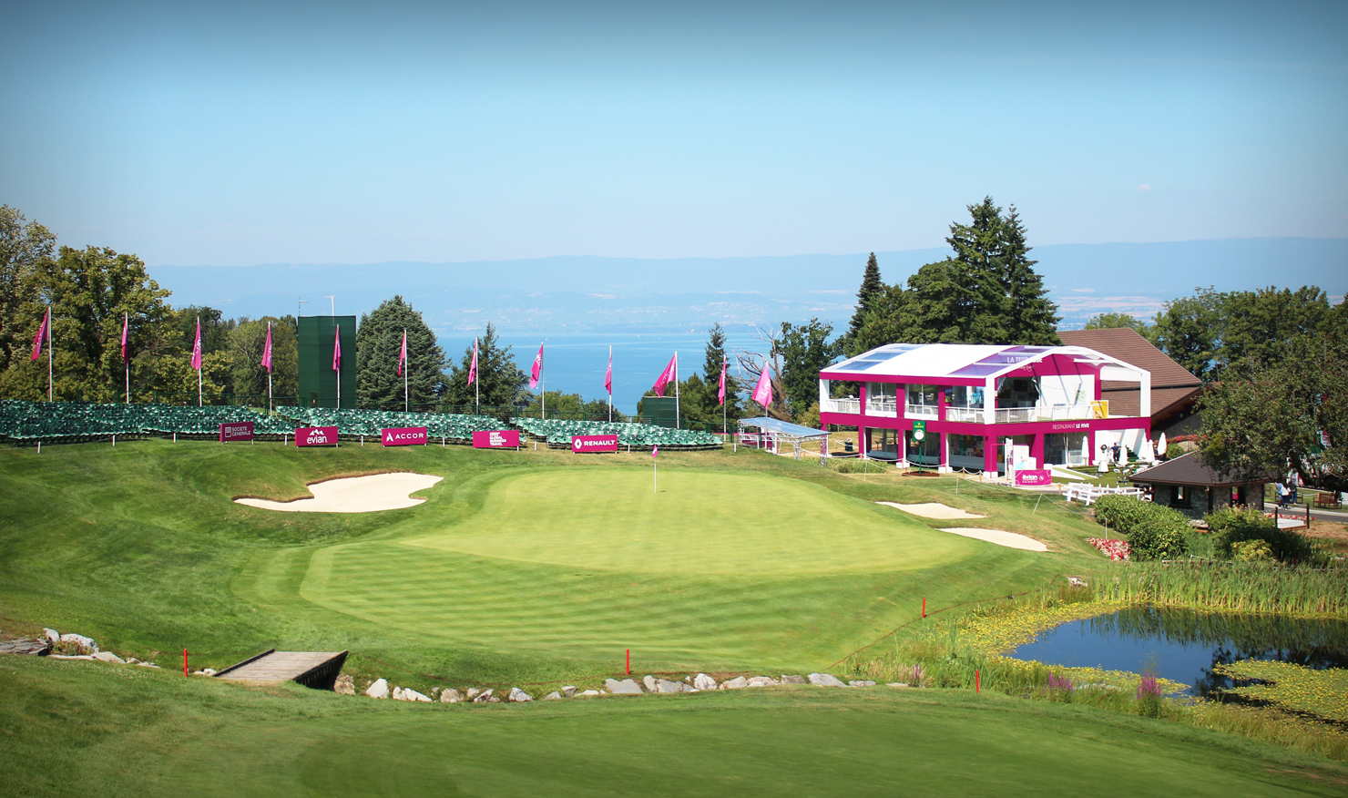 Evian Championship 18th hole_image