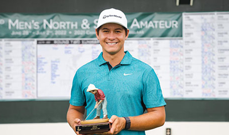 Karl Vilips earned medallist honours at the 122nd North & South Amateur at Pinehurst in North Carolina.