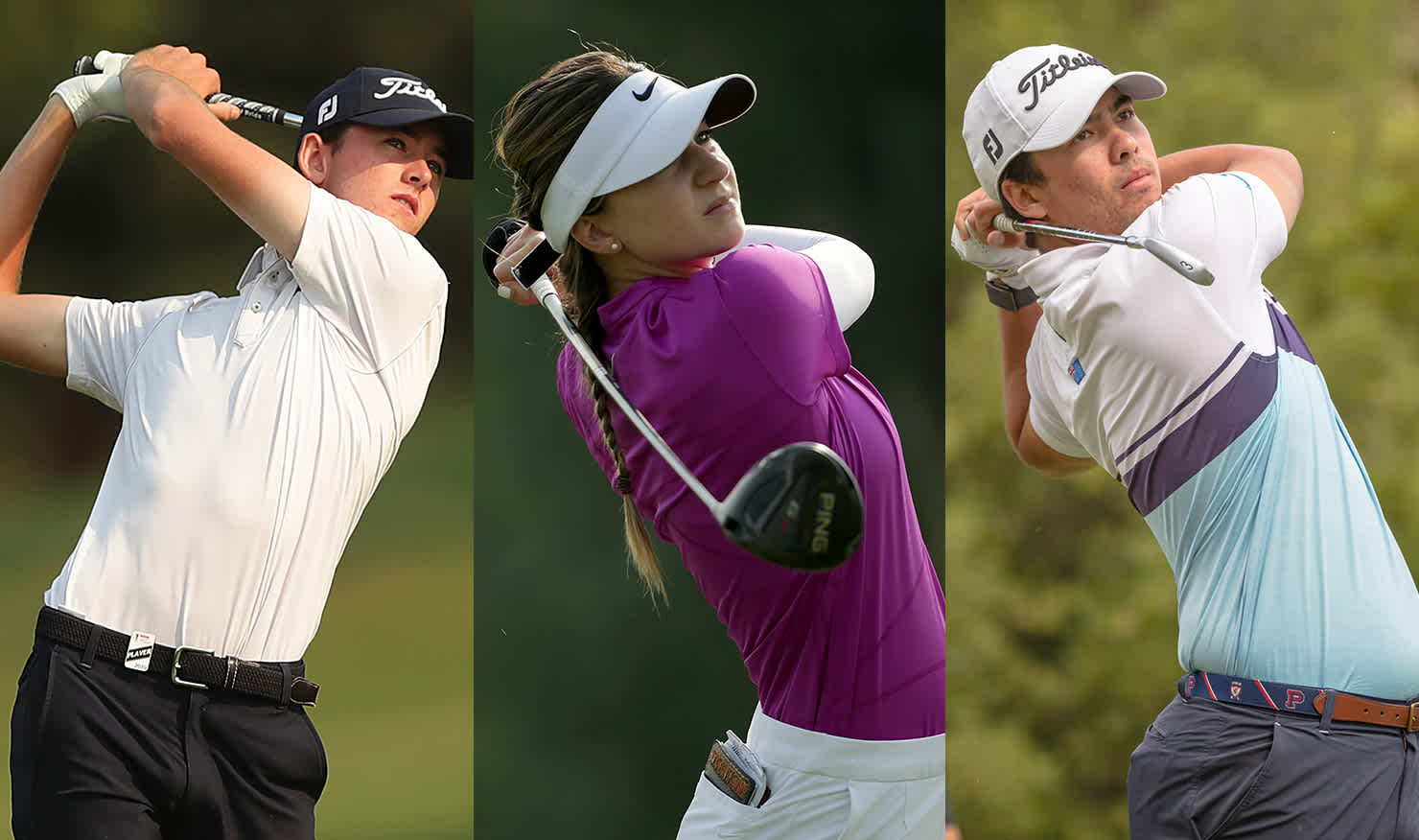 Elvis Smylie, Gabi Ruffels and Jack Thompson are the new faces joining the Golf Australia rookie squad.