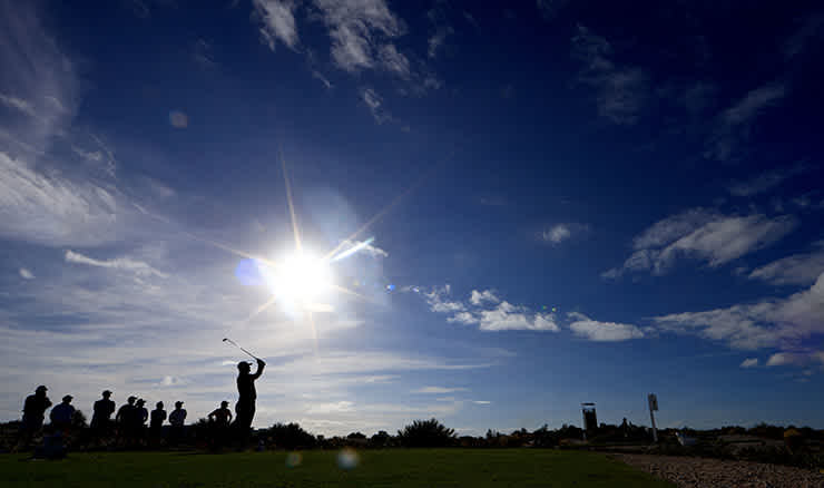 Golf racism image