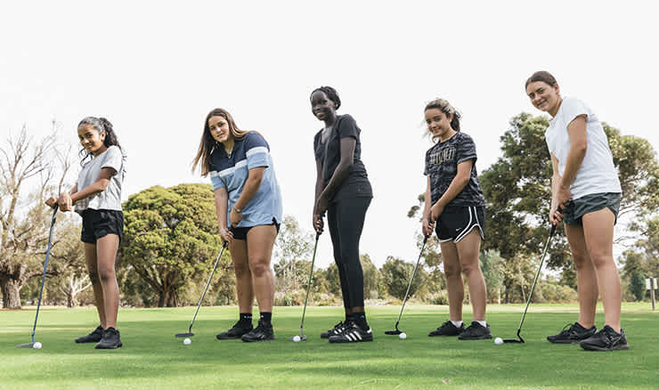 Teen Girls Golf | Golf Australia progam