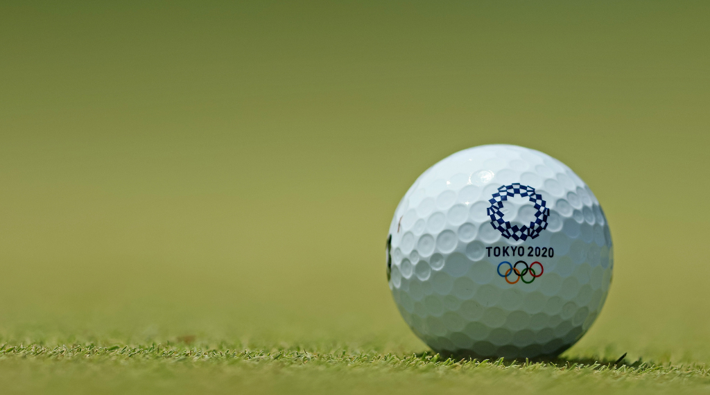 #Tokyo2020 golf ball.