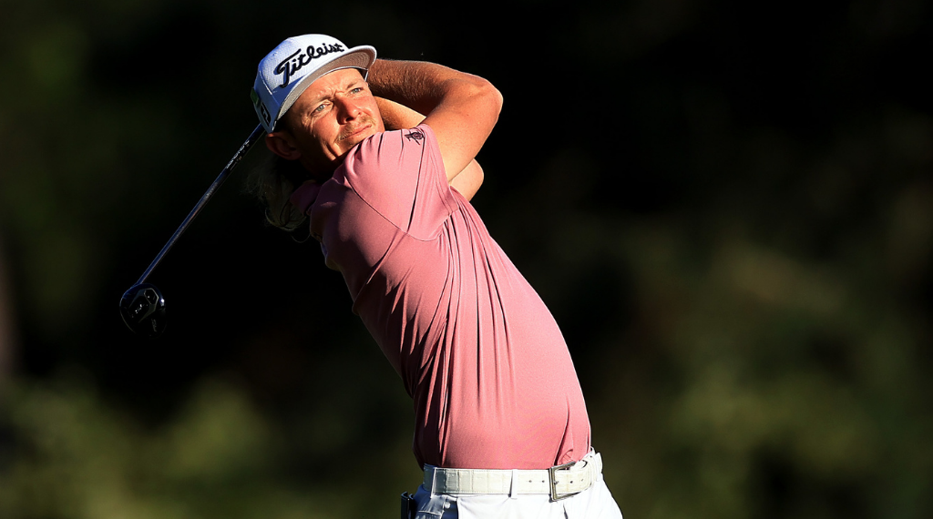 Cameron Smith during the final round of The Masters.
