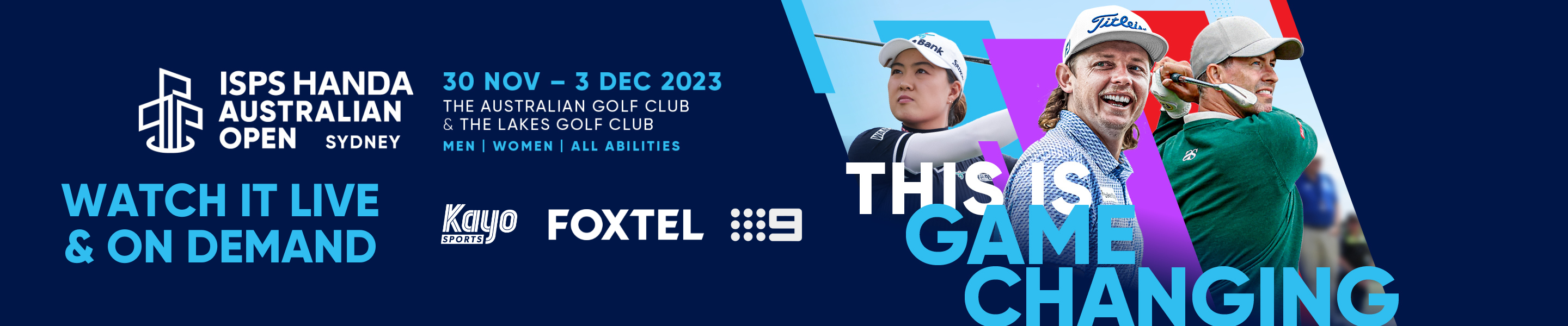 Watch The ISPS HANDA Australian Open On TV | Golf Australia