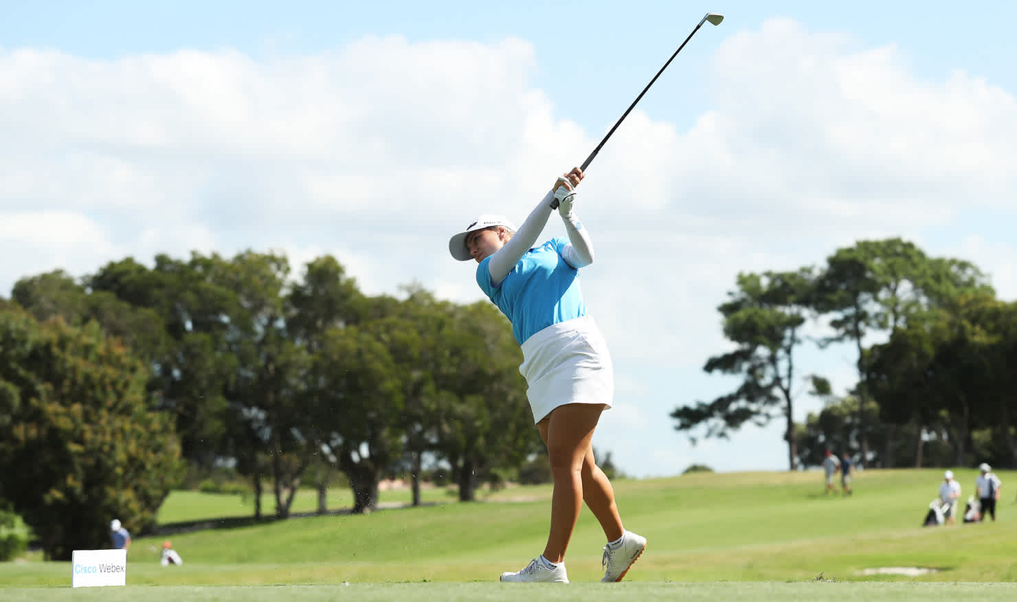 Steph Kyriacou in top flight at Bonnie Doon. Picture: PGA of AUSTRALIA