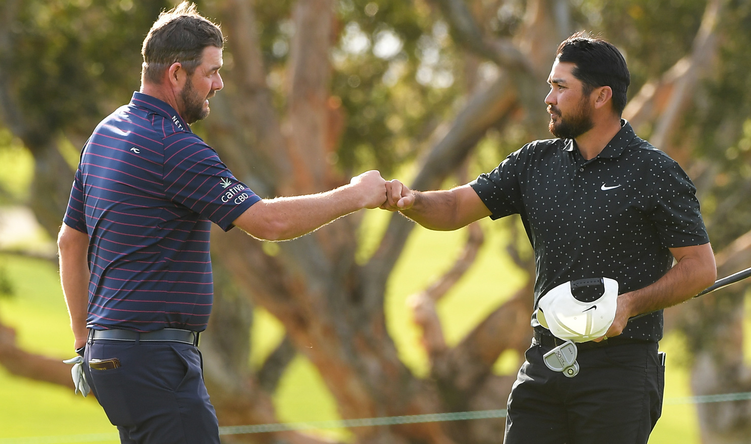 Jason Day might need "wonder twin powers" with Marc Leishman tomorrow after a flat start at Torrey Pines.