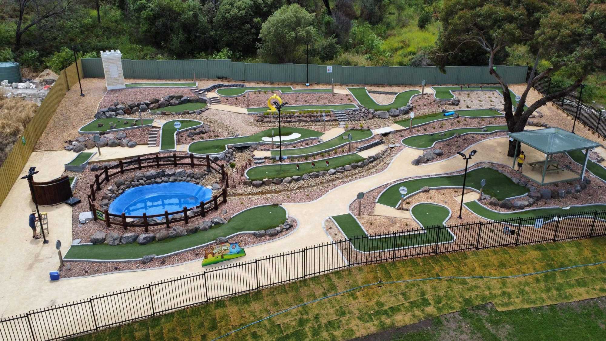 Blue Lake Golf Club's putt putt course