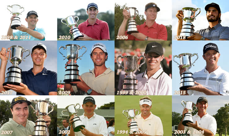 Twelve past champions will tee it up at the 2019 Australian Open