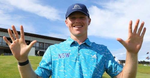 Jye Pickin shot 10-under par in the opening round.