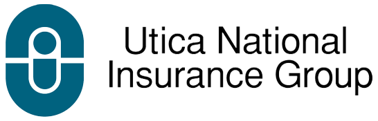 Logo for Utica National insurance company