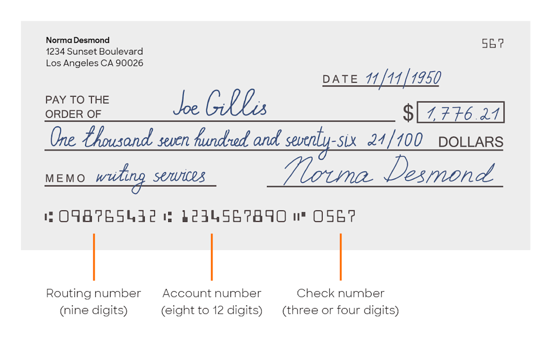 Where Do You Find the Routing Number on a Check? – Policygenius