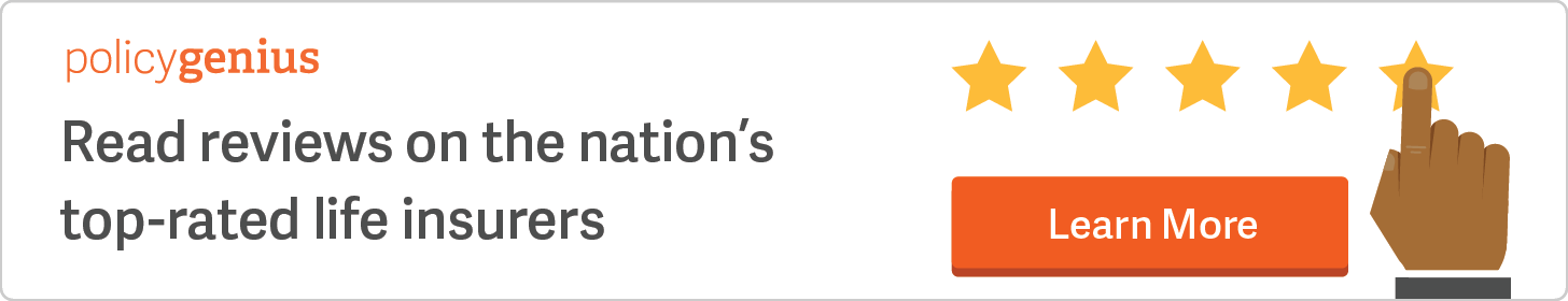 PolicyGenius life insurer reviews