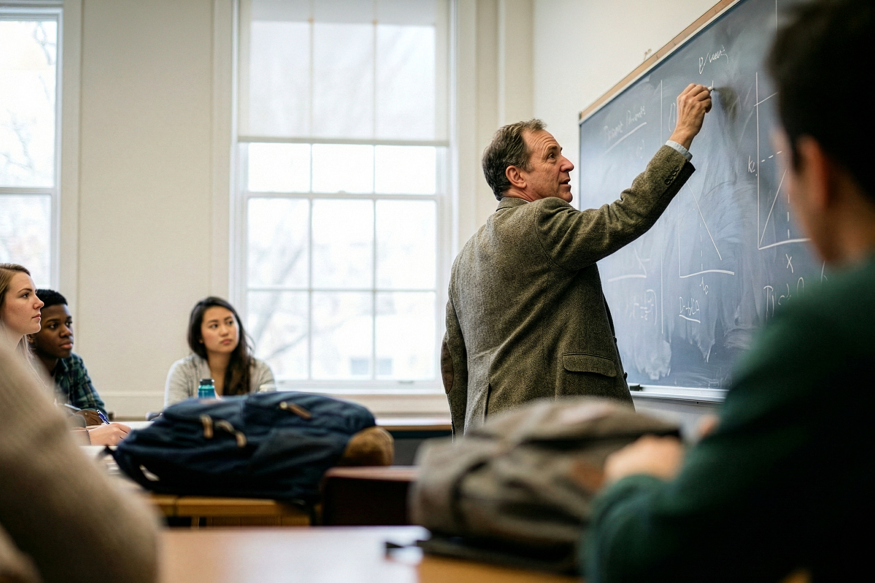 Male College Professor 