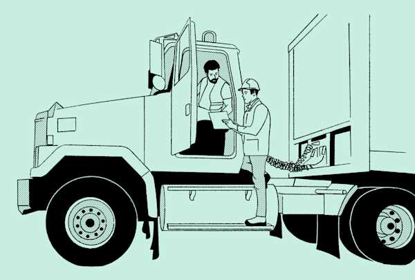 Illustration Truckers