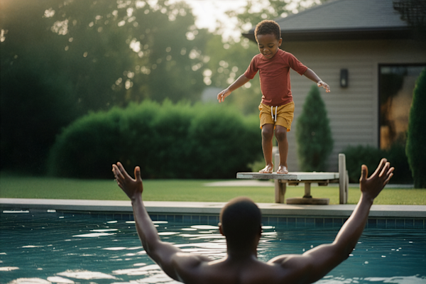 Father & Son Diving Board