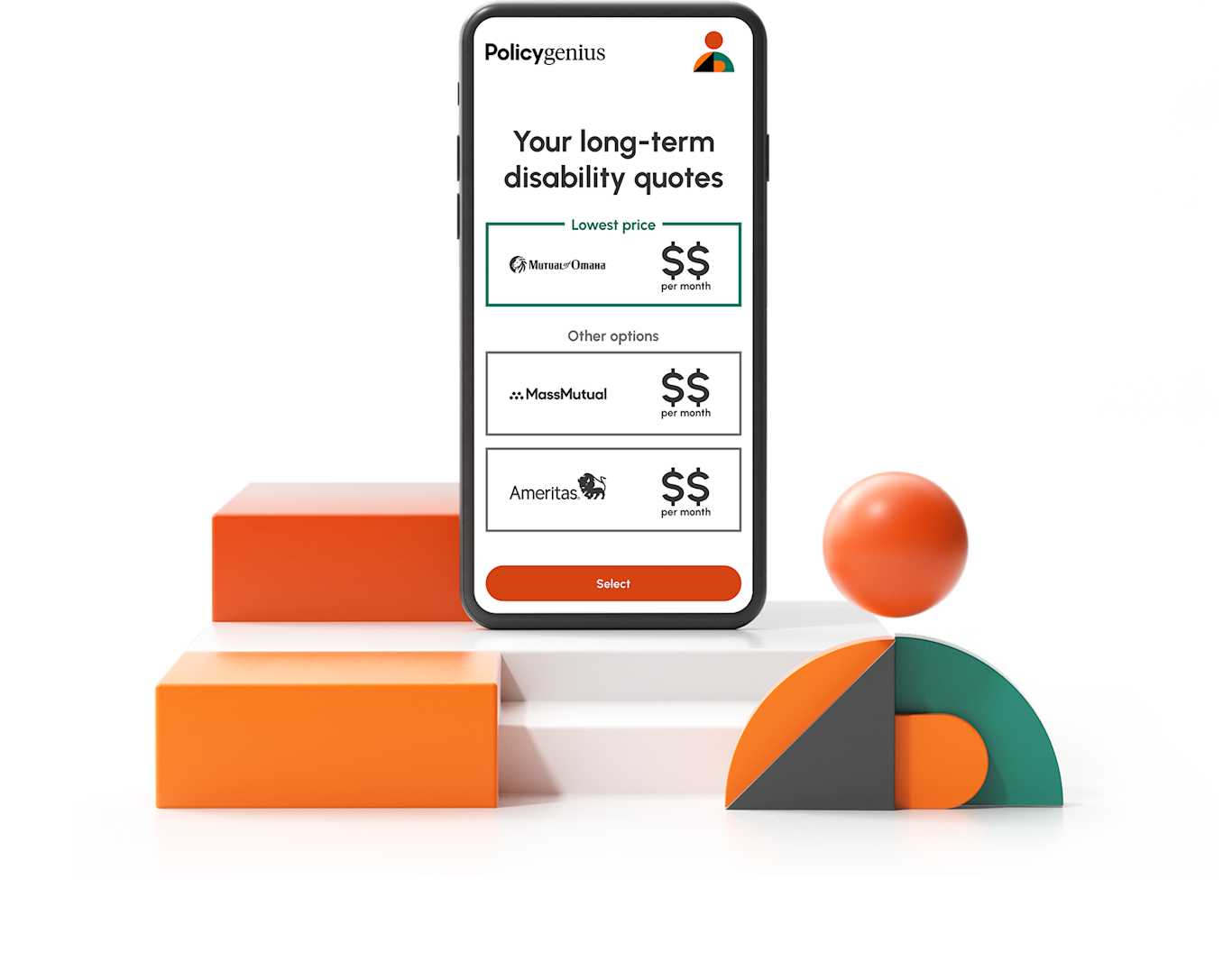 Policygenius Disability Marketplace