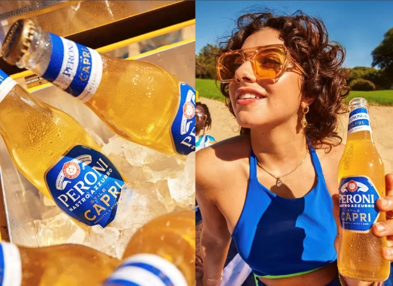 Peroni Nastro Azzurro brings a taste of Capri to the Australian Open with ‘Peroni Capri Beach Club’
