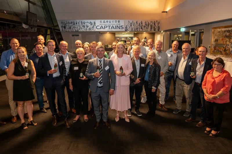 Asahi Beverages shouts the bar for Victorian barley farmers