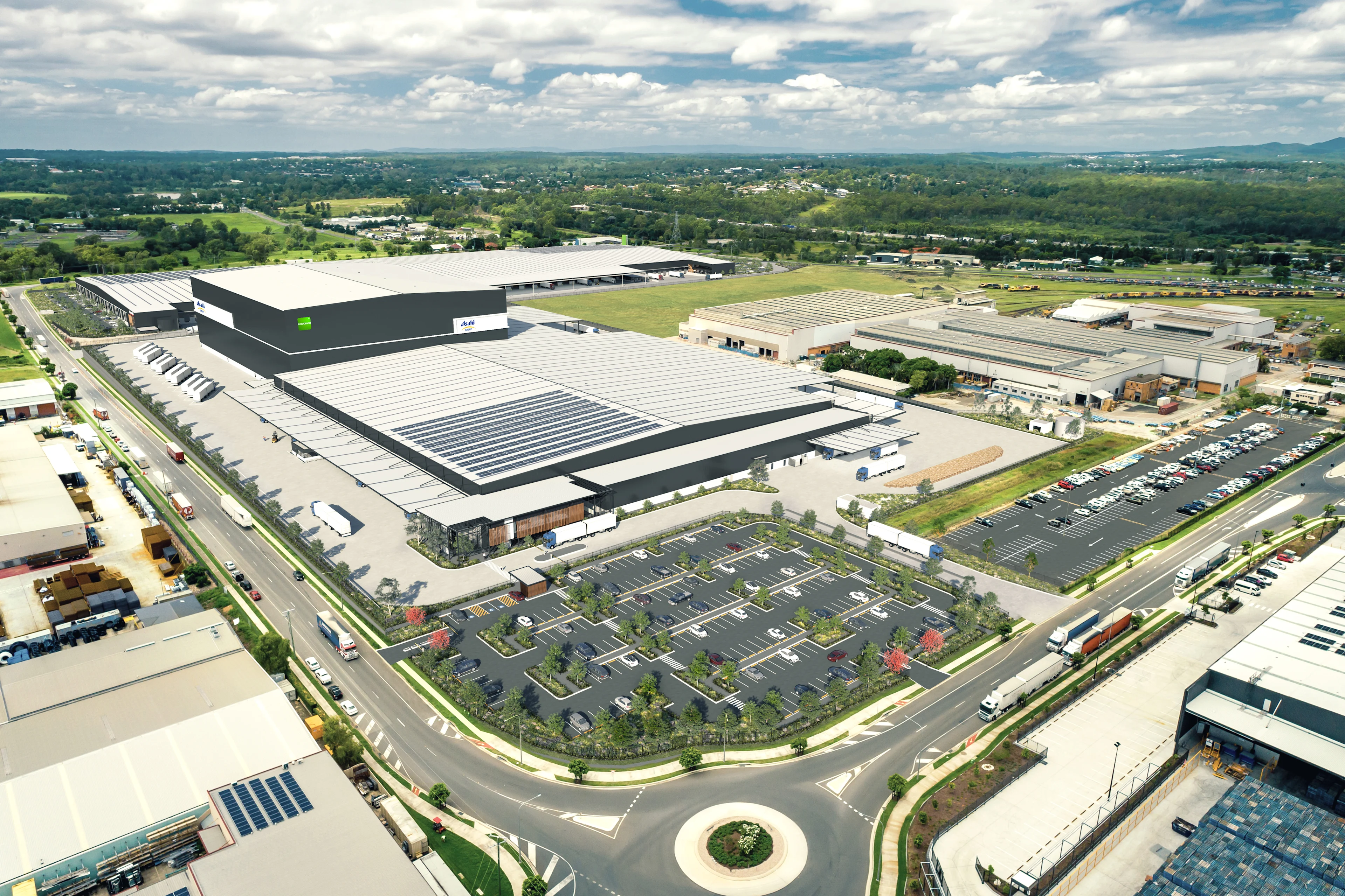 Sod turned on new Queensland distribution centre as Asahi Beverages confirms Redbank as next hub