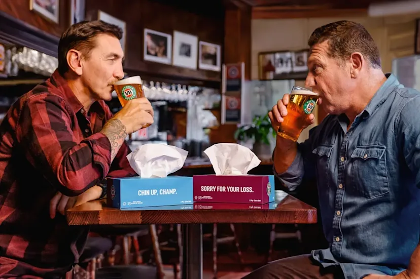 Hard-earned Tissues for Hard-fought Losses: Victoria Bitter Launches ‘Very Bitter Tissues’ for State of Origin 