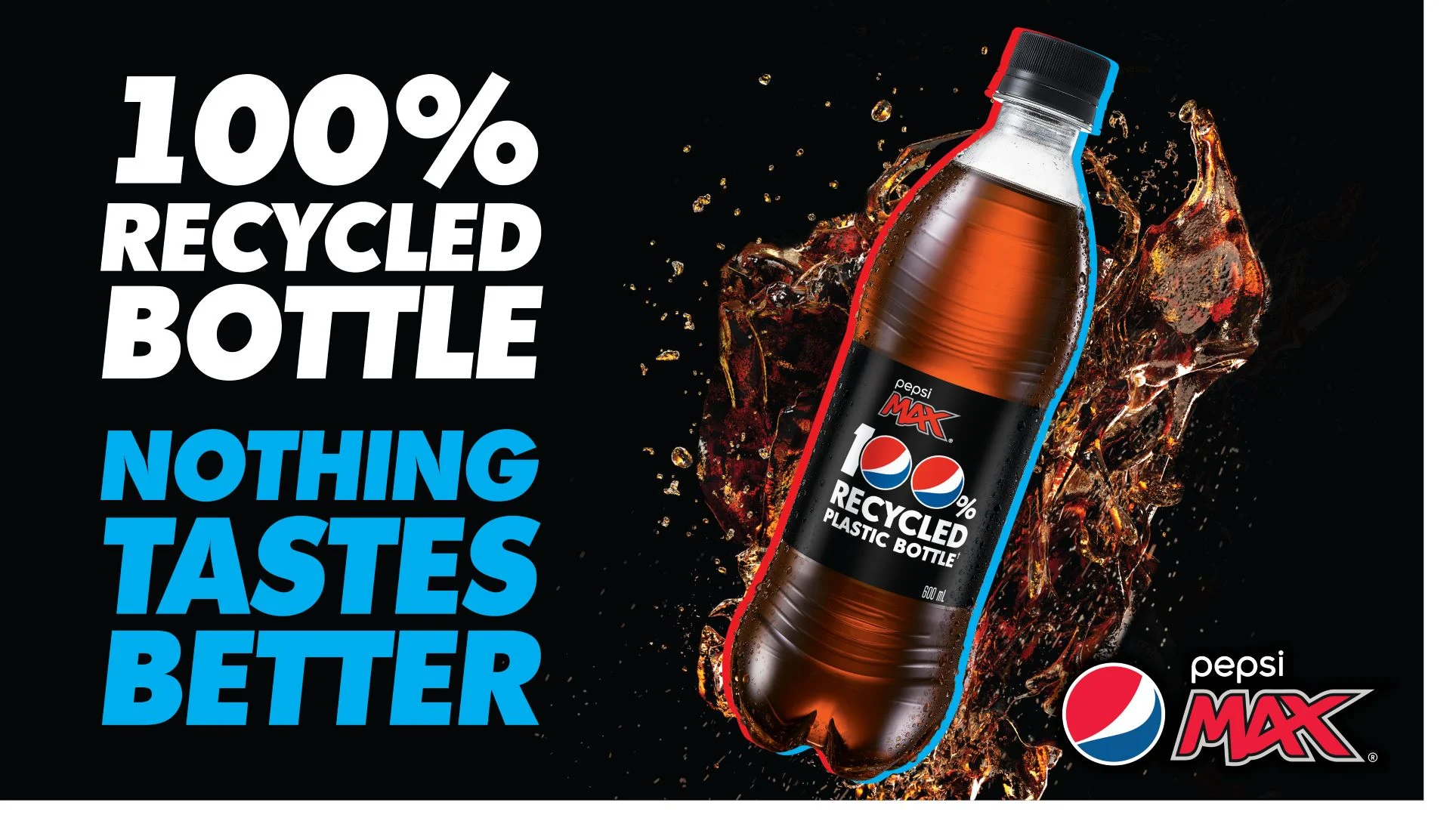 More than 100 million soft drink bottles each year to switch to 100% recycled plastic