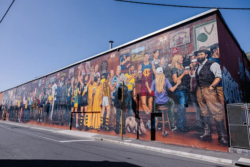 Victoria's most legendary pub to be immortalised on iconic Carlton Brewery mural