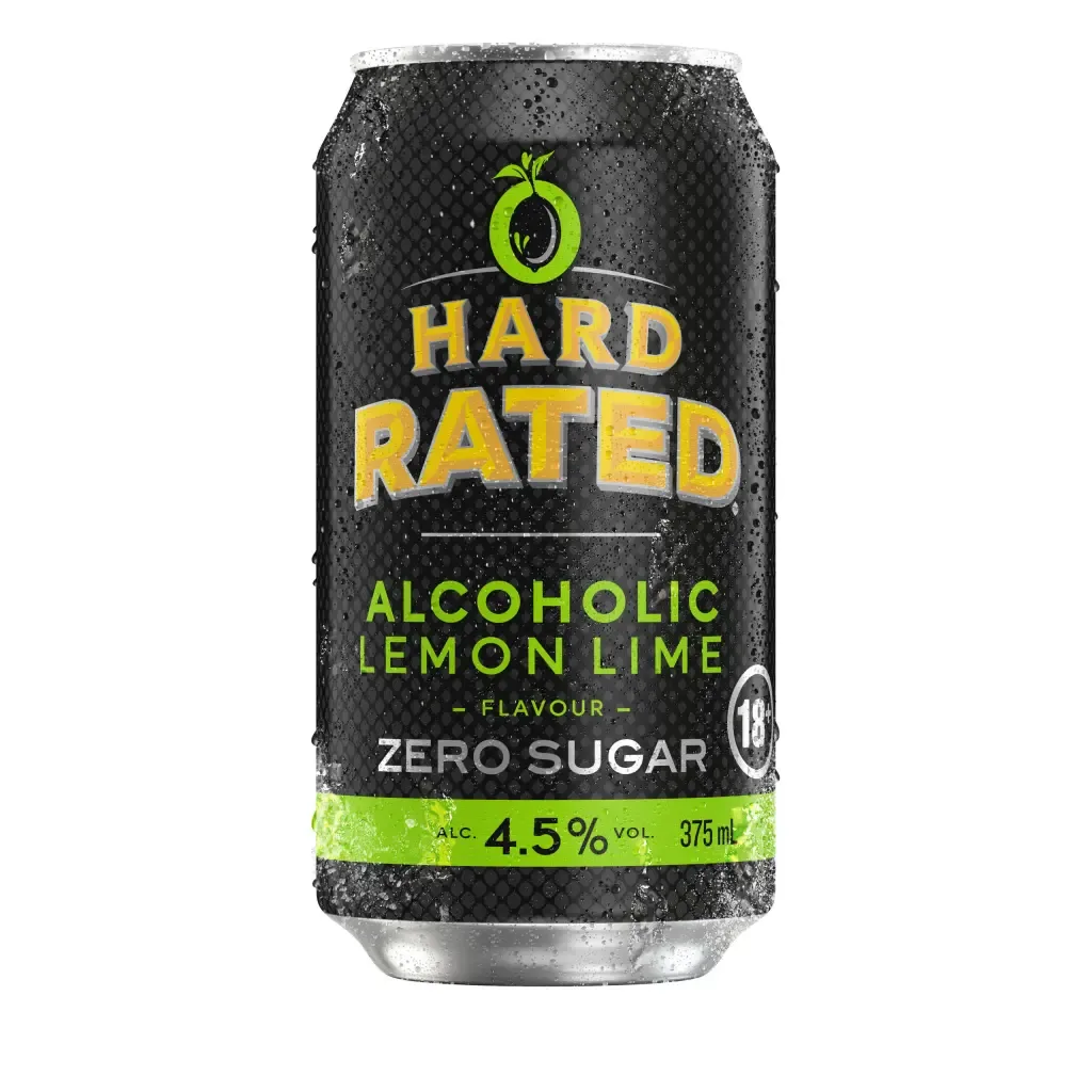 Hard Rated launches Alcoholic Lemon Lime Zero Sugar