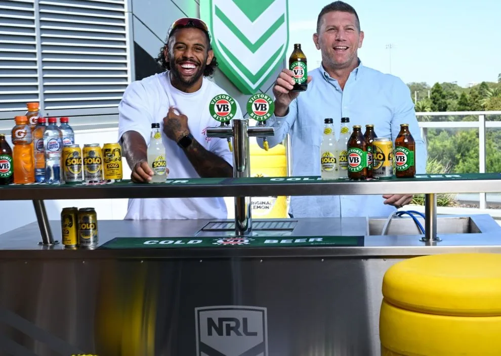 NRL & Asahi Beverages toast partnership renewal