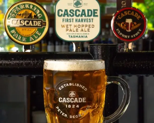 Beer lovers rejoice as Cascade’s fresh hop beer heads to the mainland
