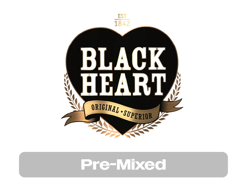 Black Heart Pre-Mixed