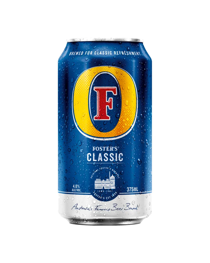 Australian For Beer: Foster’s Classic Returns To Shelves 