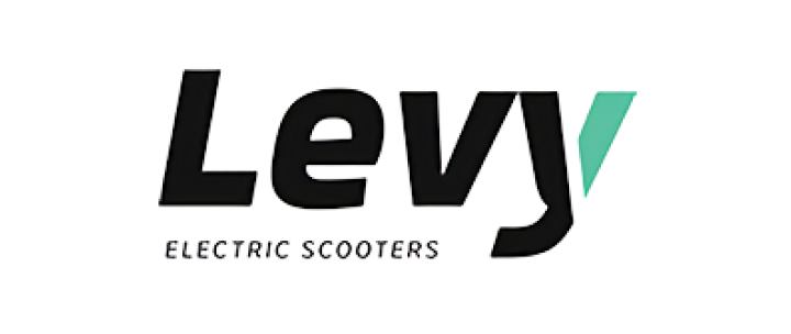 Levy electric scooters logo.