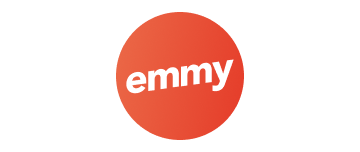 Emmy logo roundshaped.