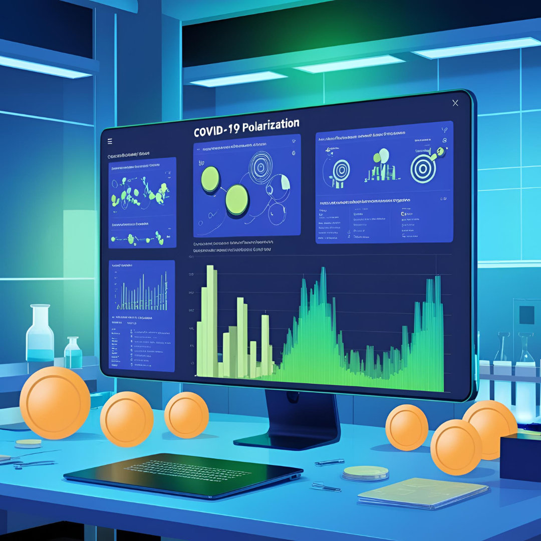 In Silico Sociology: Forecasting COVID-19 Polarization with Large Language Models