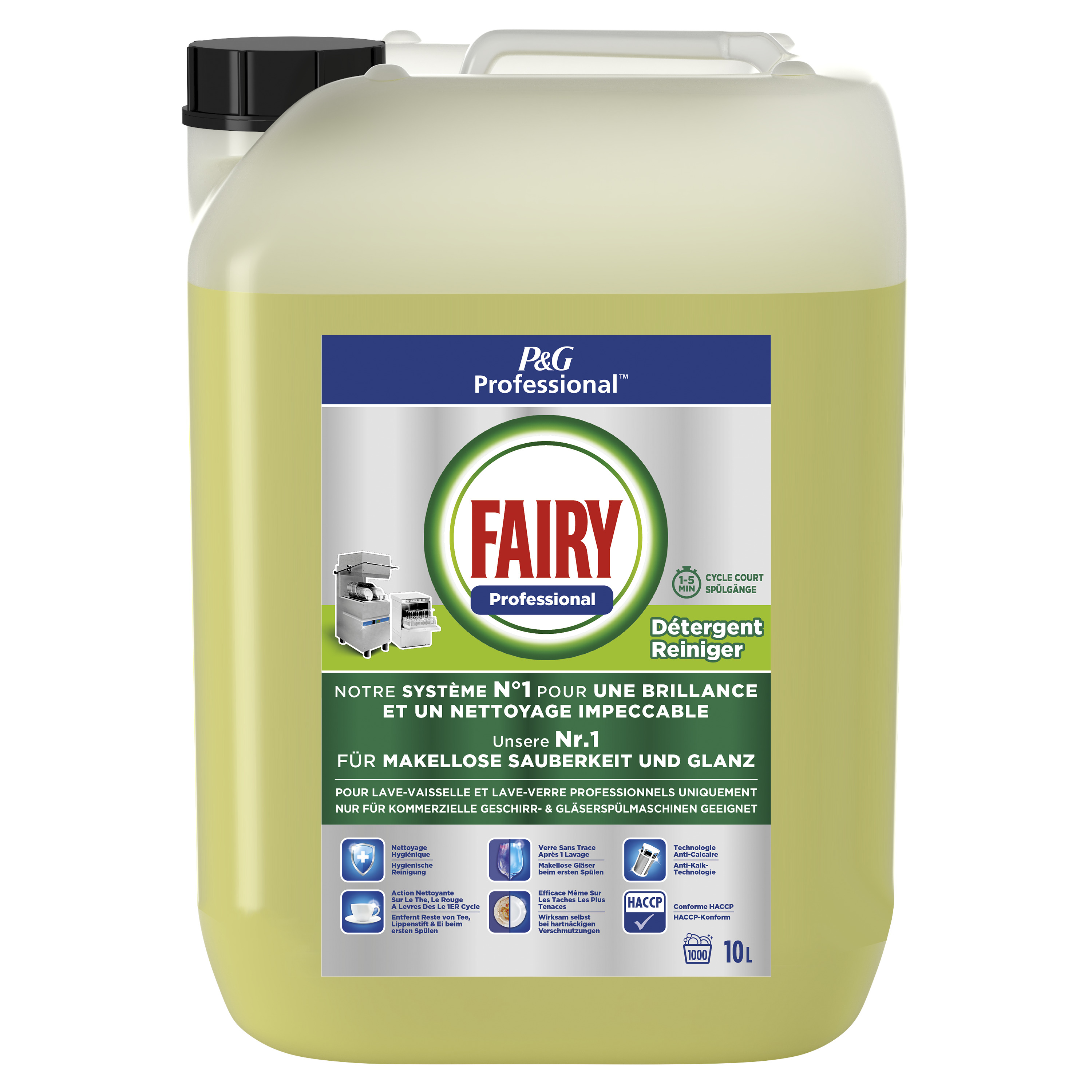Fairy Professional - Detergent Lavage Automatique 10L