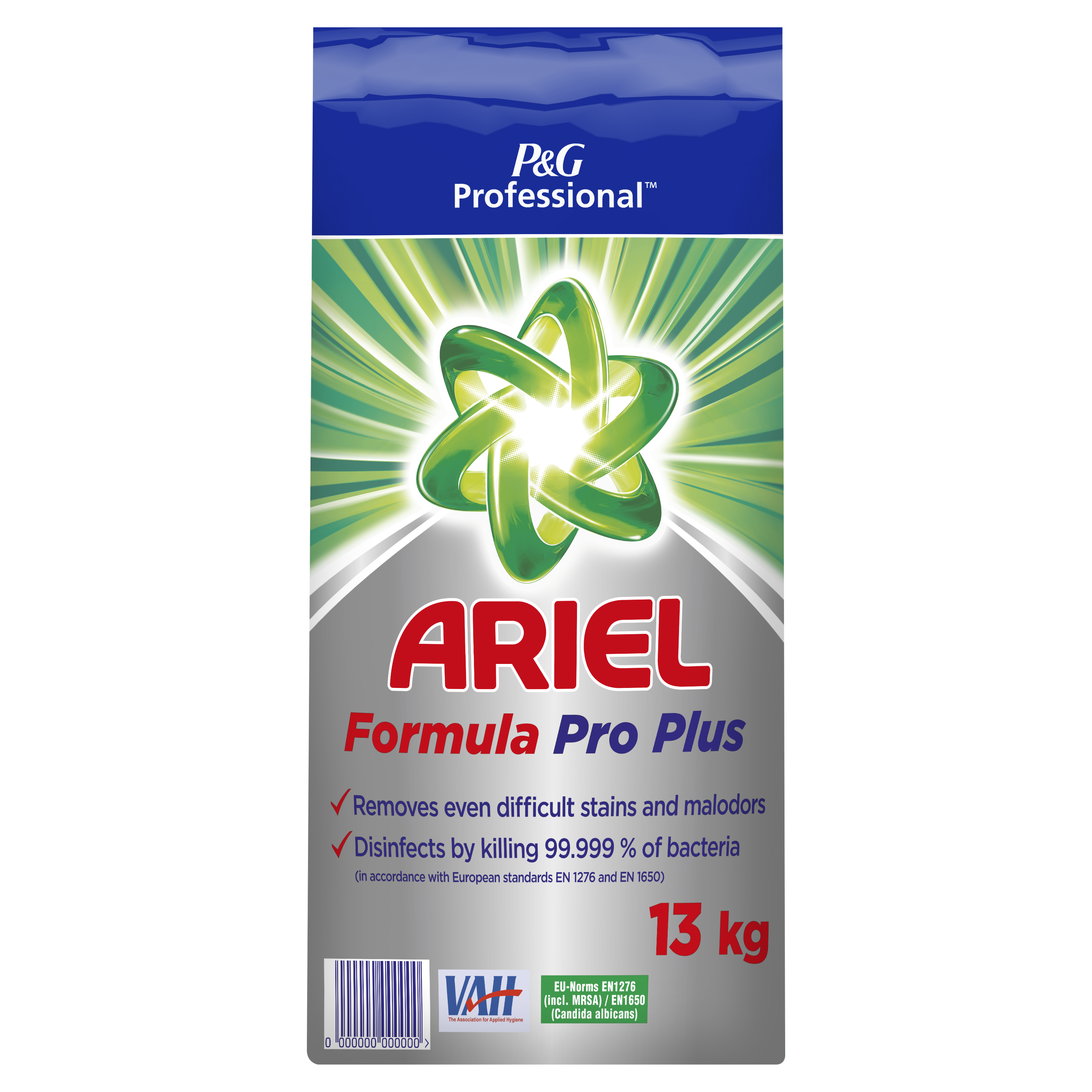 Ariel Professional - Lessive Poudre Antibactérien 120 Lavages (7,8 Kg)