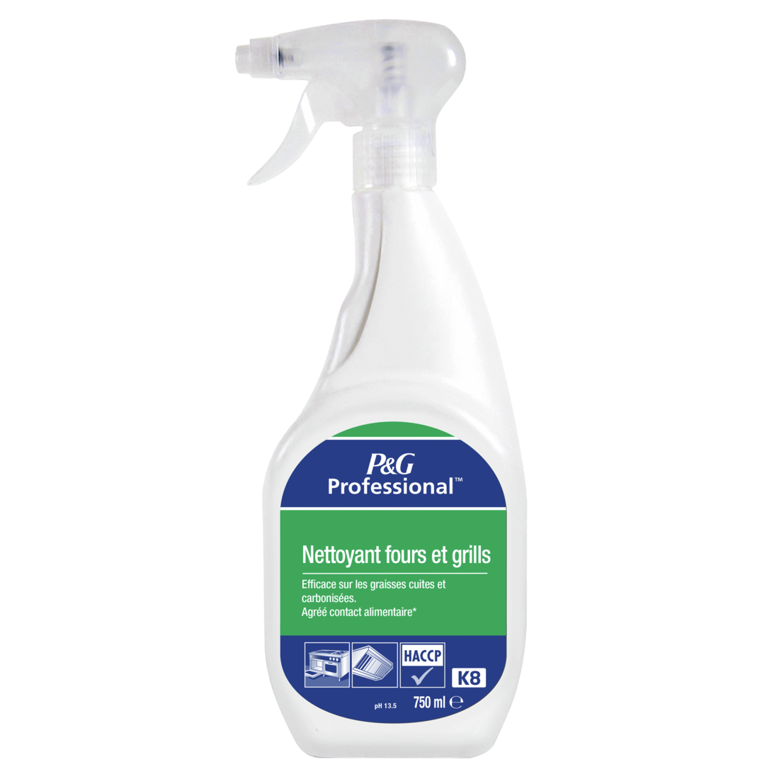 P&G Professional - K8 Nettoyant Fours Et Grills 750ml Spray