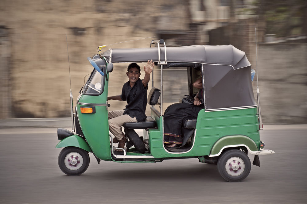 Sri Lankan Tuk Tuk Driver