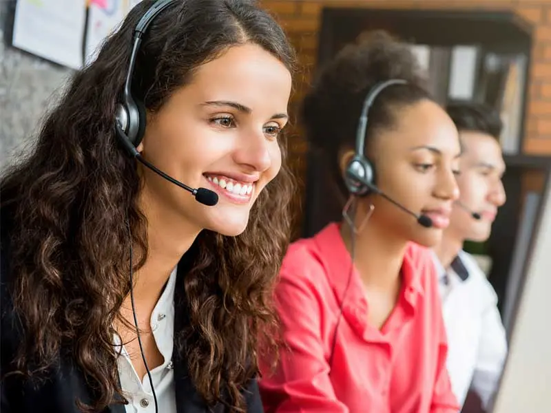 Contact center agents on call