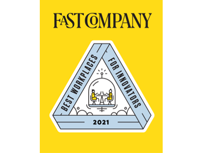 Fast Company Best Workplaces for Innovators Award Logo