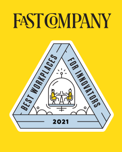 Fast Company Best Workplaces for Innovators award logo