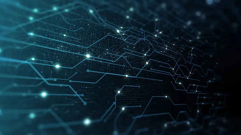 3D futuristic abstract background.