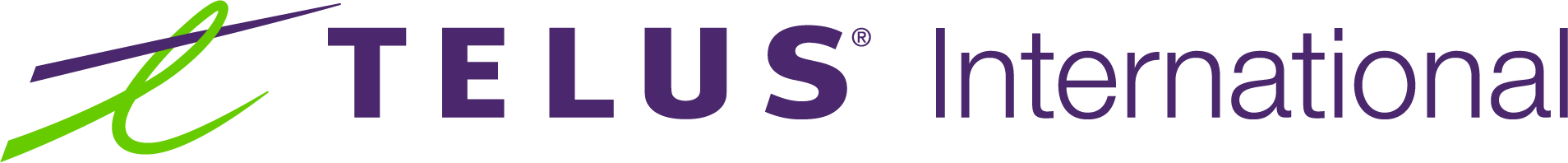 Telus International logo button