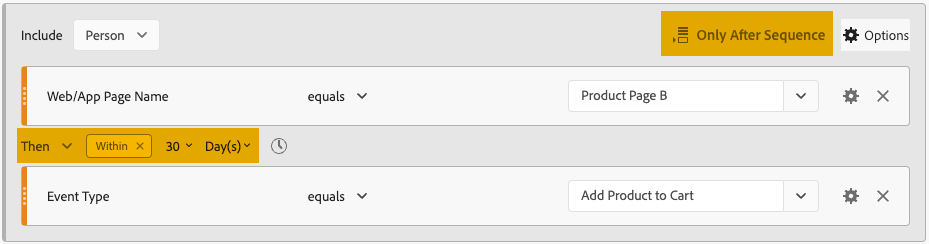 Lookahead/Lookback Windows in Adobe CJA
