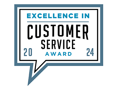 Business Intelligence Group Excellence in Customer Service Award logo