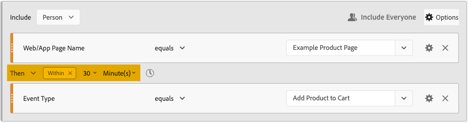 Utilize "Within" Clauses in Adobe CJA