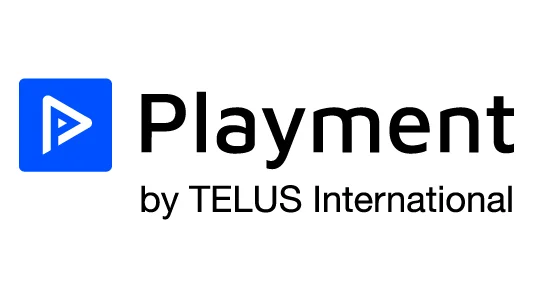 Playment by TELUS International logo